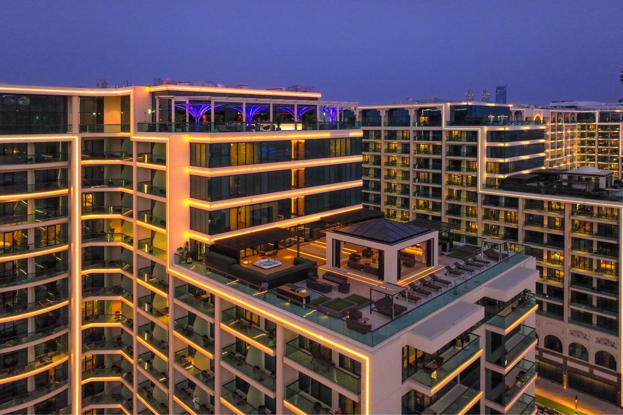 Marriott Resort Palm Jumeirah, Dubai Exterior photo The Address, Dubai Marina