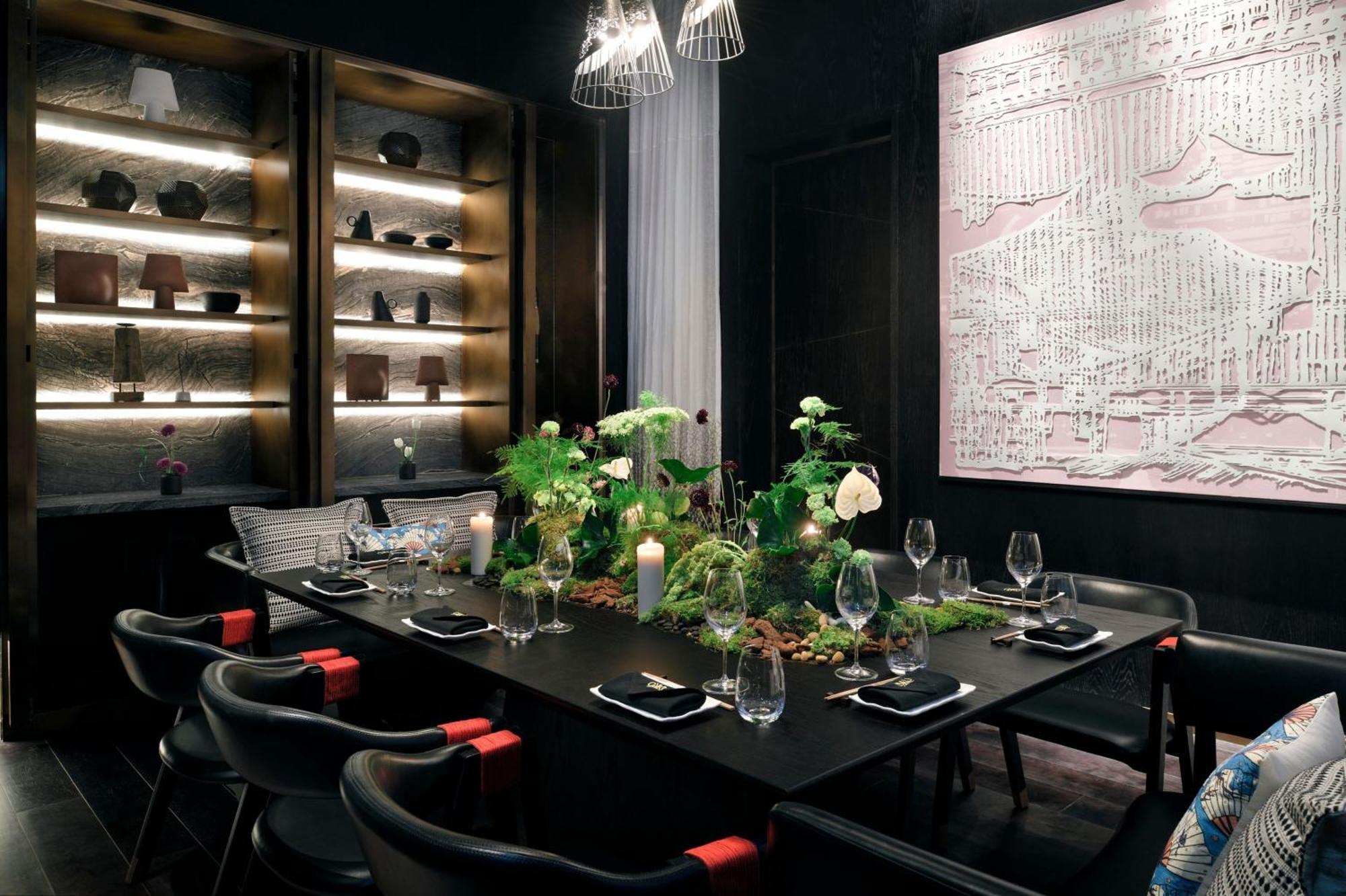 Marriott Resort Palm Jumeirah, Dubai Exterior photo Private dining room at the restaurant