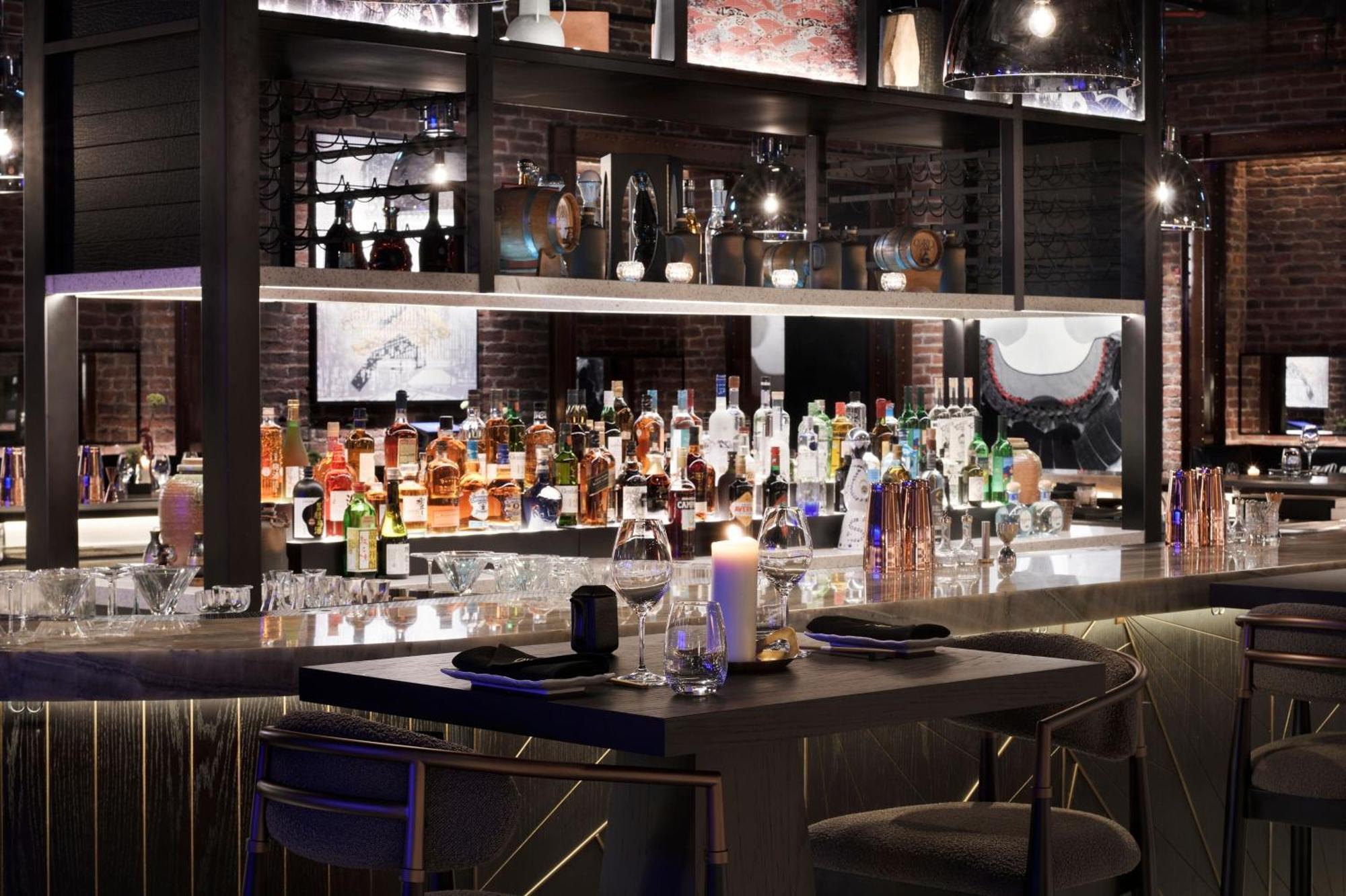 Marriott Resort Palm Jumeirah, Dubai Exterior photo The bar at the restaurant
