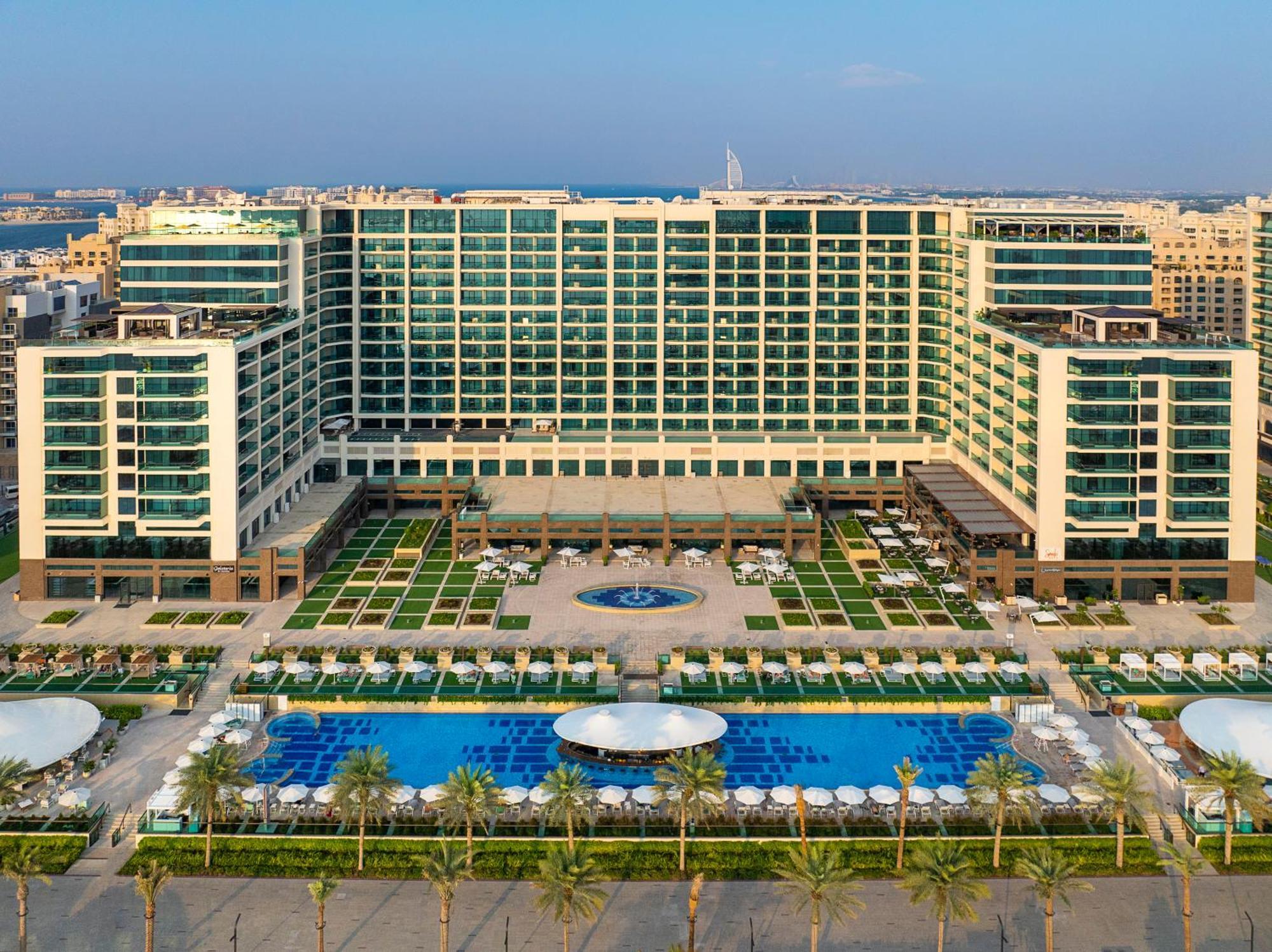 Marriott Resort Palm Jumeirah, Dubai Exterior photo The Address Dubai Marina