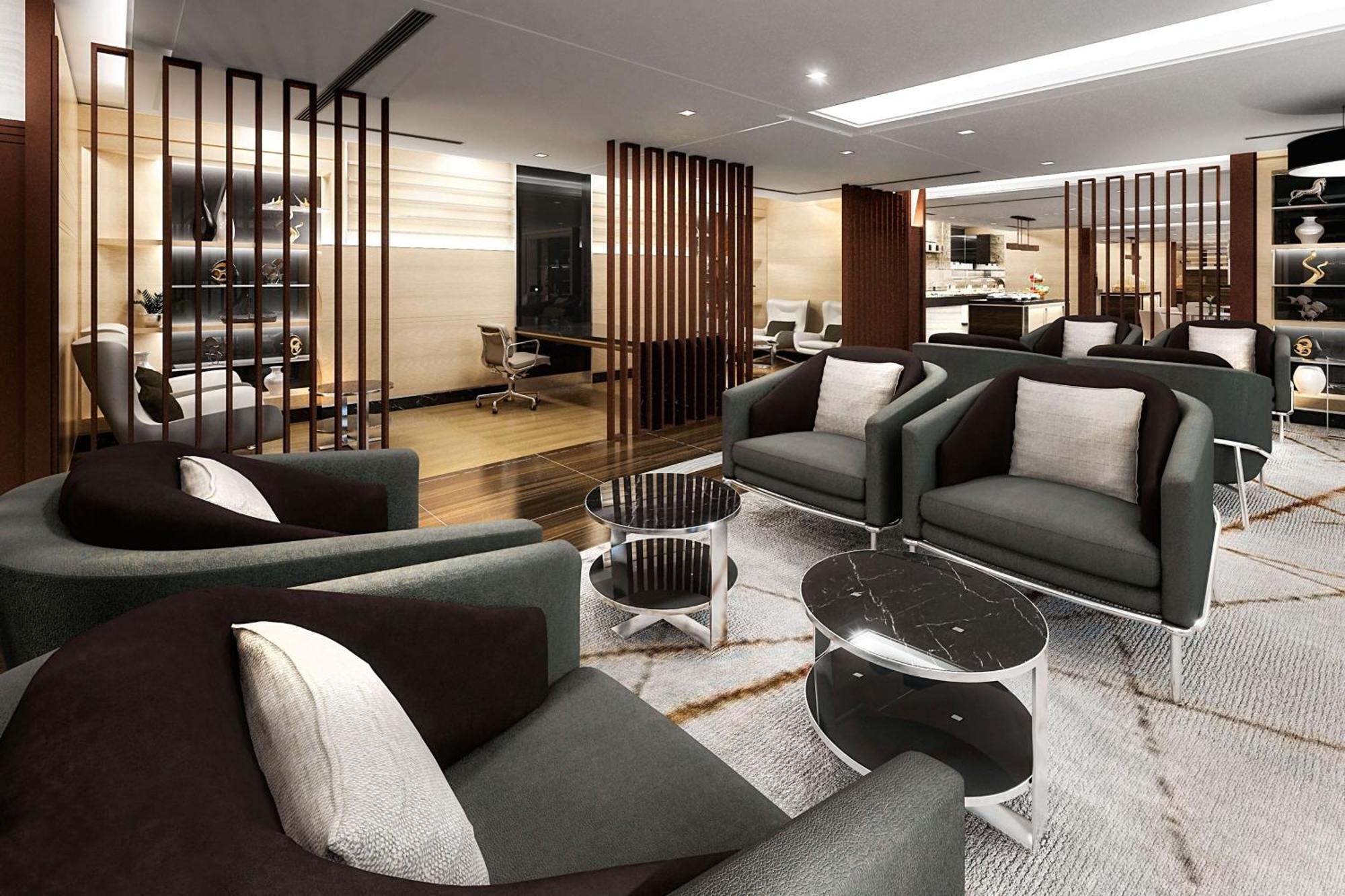 Marriott Resort Palm Jumeirah, Dubai Exterior photo The lounge at KLIA
